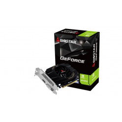 BIOSTAR GeForce GT 1030  4GB GDDR4, 64bit, 1380/2000Mhz, CUDA: 384 processing, PCI-E 4.0 x16, 1xDVI, 1xHDMI, Single fan, Retail (VN1034TB46)